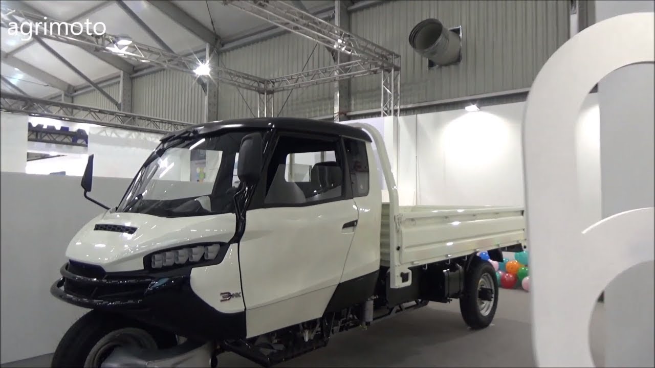 3 wheels car - made in China (Piaggio APE style) WUZHENG 2019