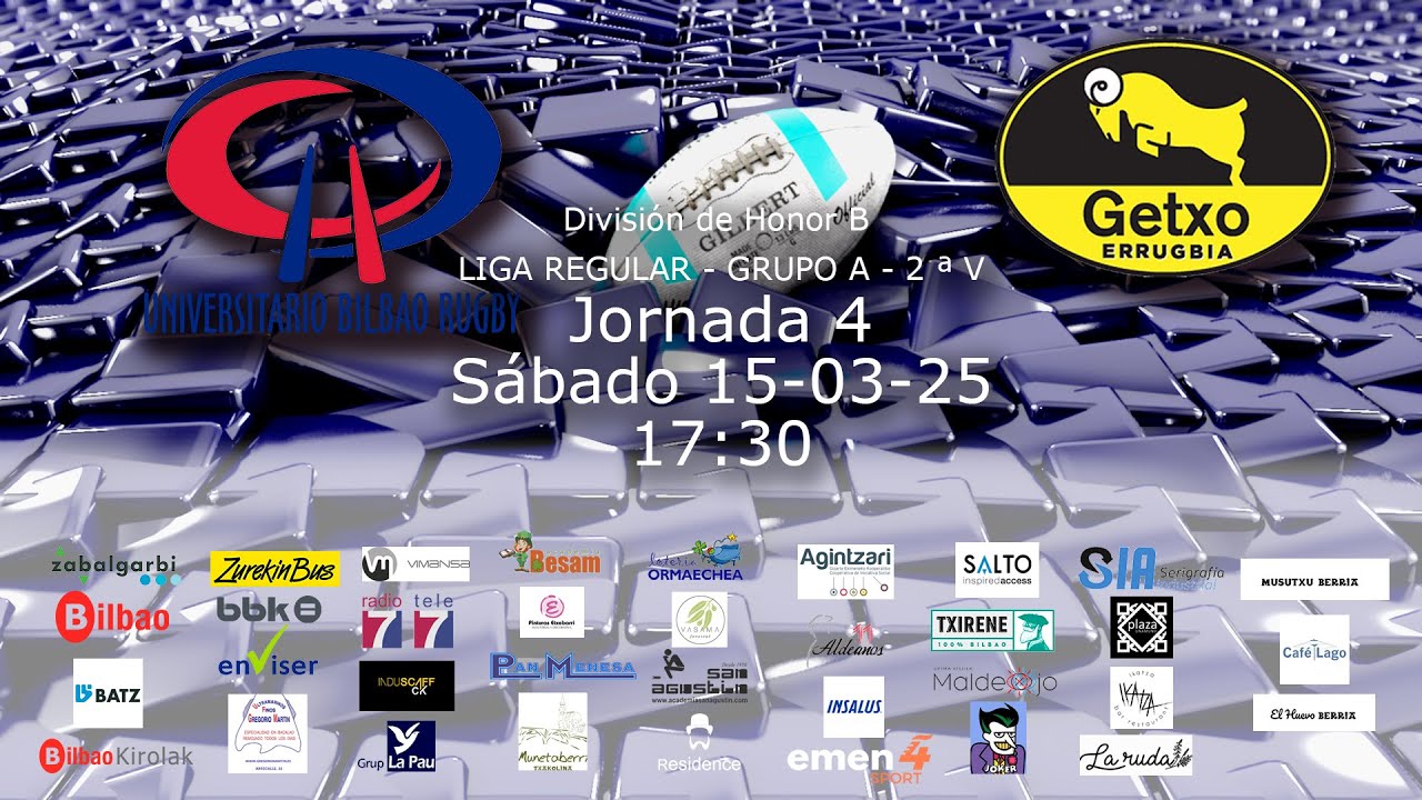 UNIVERSITARIO BILBAO RUGBY vs STEELPHALT GETXO RUGBY