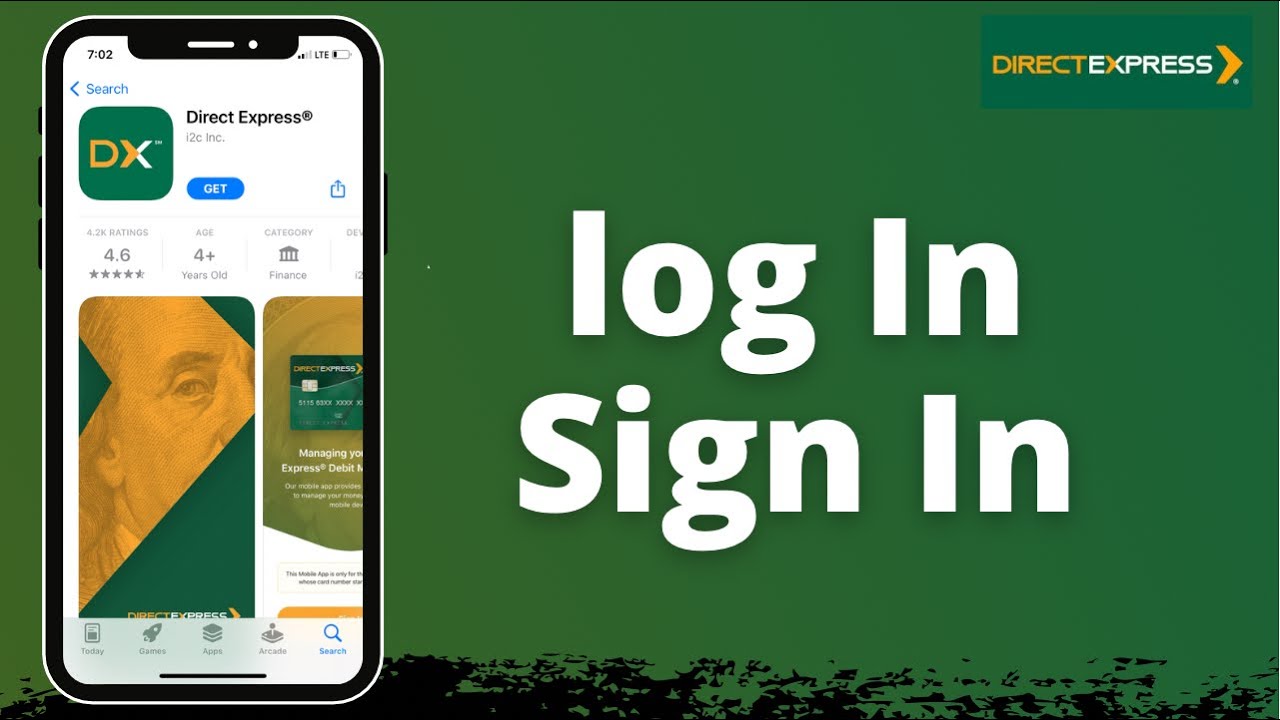 How to Login Direct Express App
