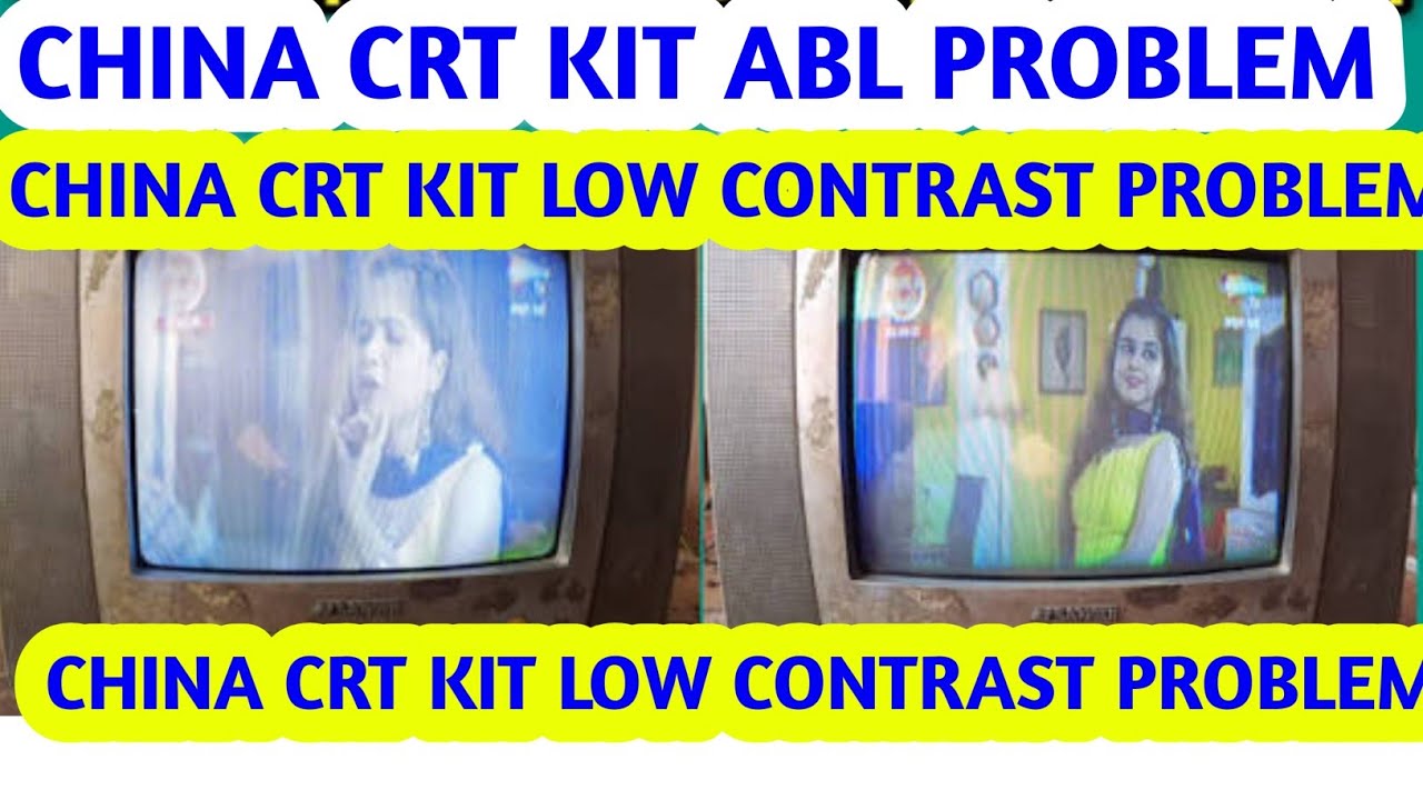 China tv kit low brightness contrast problem fault repair || चाइना टीवी किट लो ब्राइटनेस कंट्रास्ट |
