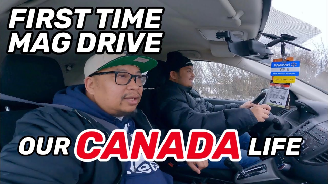 First time na mag drive sa Canada