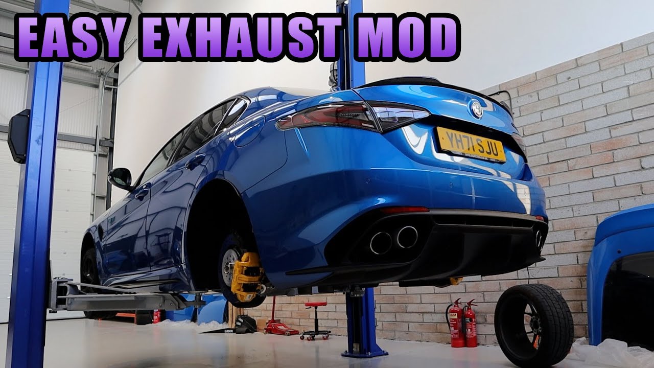 Making The Exhaust Valves Always Open On The Giulia Quadrifoglio
