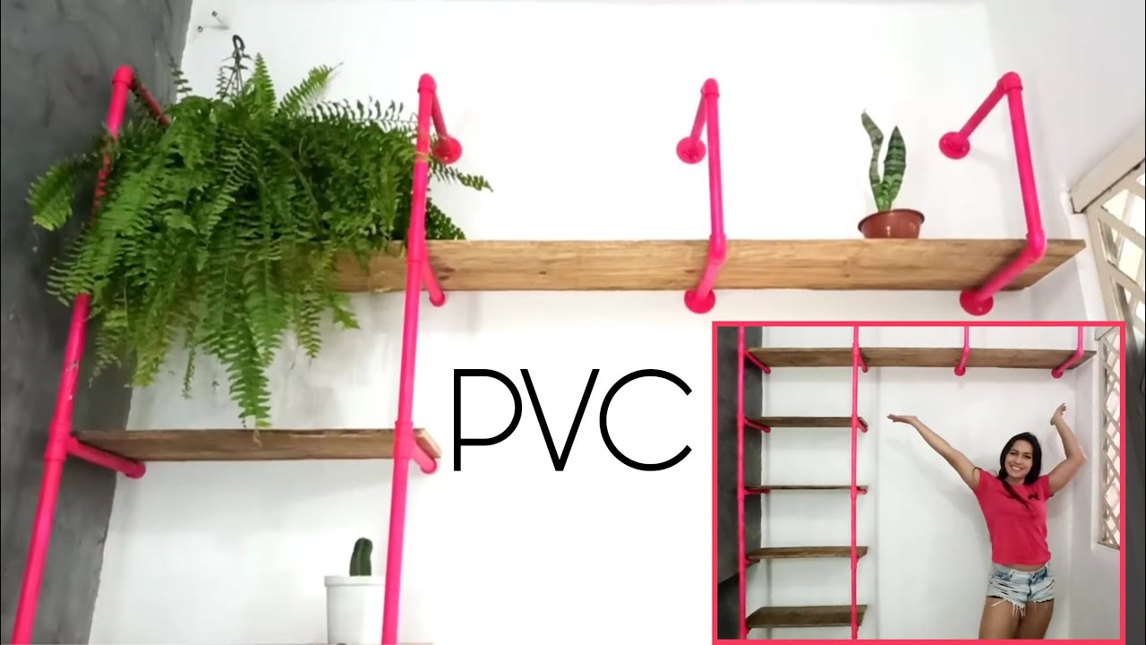 Não Sabia que era tão fácil assim. Estante Multiuso de PVC.