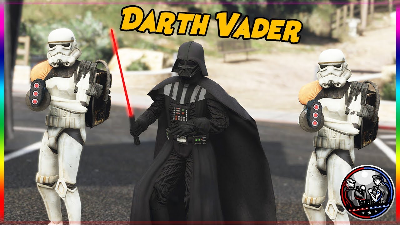DARTH VADER'S LIGHTSABER GETS STOLEN (GTA 5 SUPERHERO ROLEPLAY)