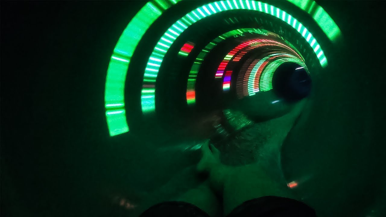 Multimedia Water Slide at Aquapark JAROCIN