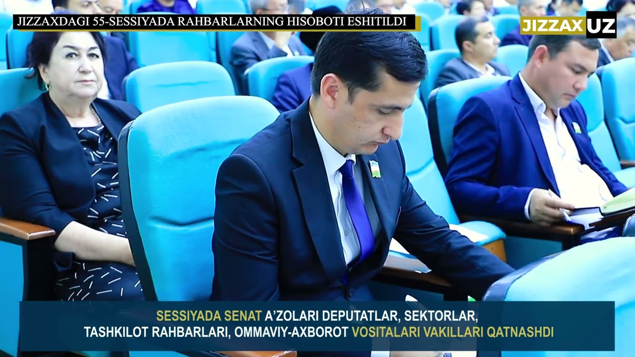 Navbatdagi 55-sessiyada viloyat sektor rahbarlarining hisoboti eshitildi