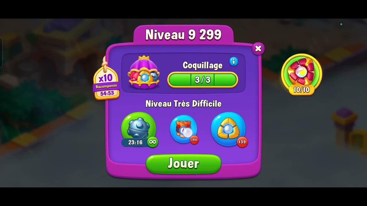 Fishdom level 9291 to 9307 / niveau 9291 au 9307