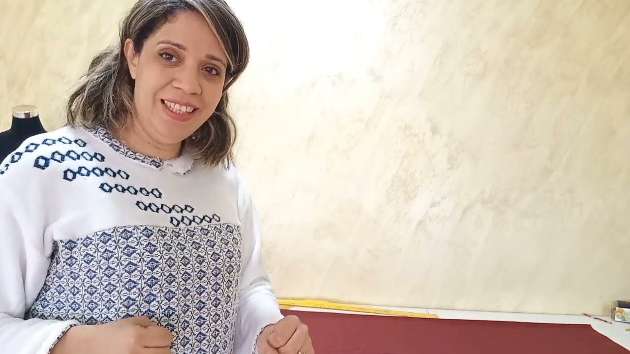 لكل مبتدئه فلتتابع فصاله هده الجلابه للاستئناس قبل البدء في التوب شاهد كيفيه الفصاله العاديه.