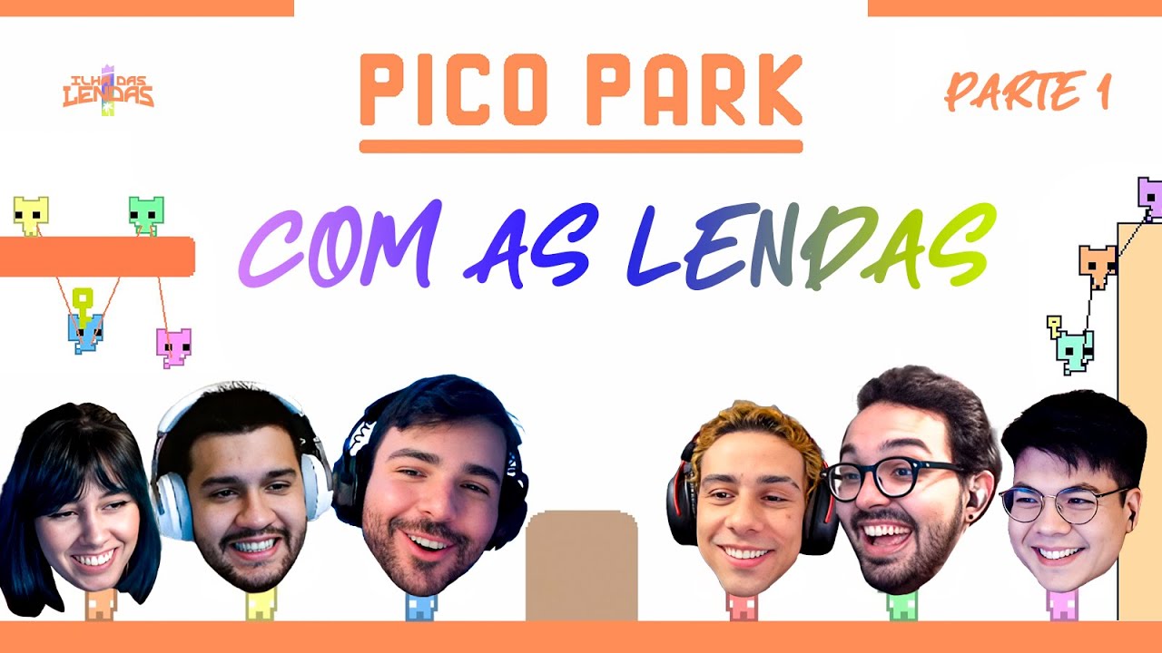 PICO PARK DAS LENDAS pt.1 (com Minerva, Mylon, Duds, Jime, Esa e Brucer)