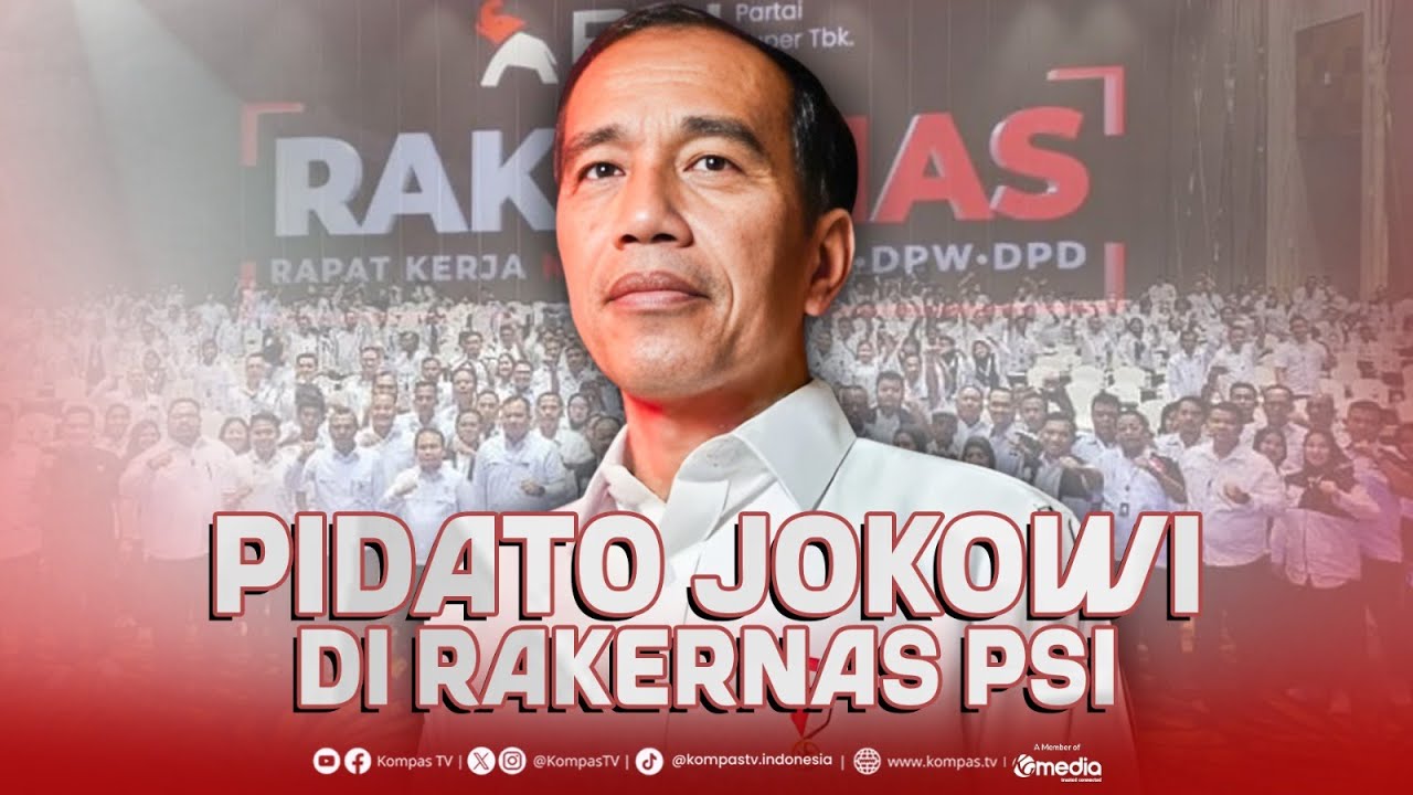 BREAKING NEWS - Pidato Jokowi di Rakernas PSI 2026