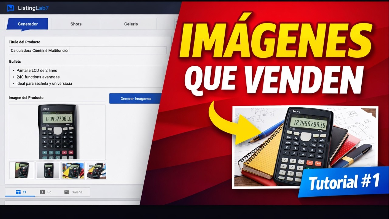 Crea imágenes para Amazon que aumentan clics y ventas | Capítulo 1