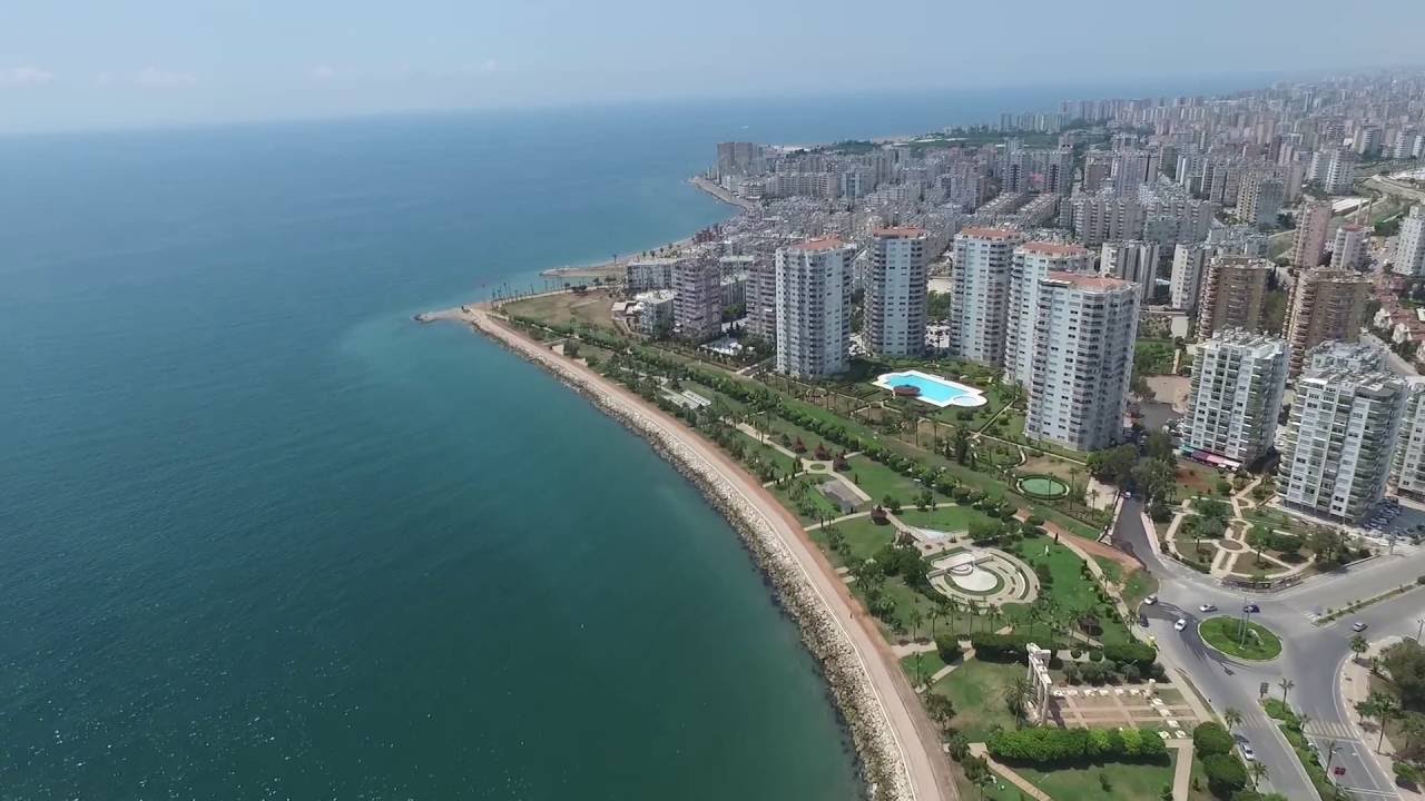 Mersin Sahil Drone Çekimi 1