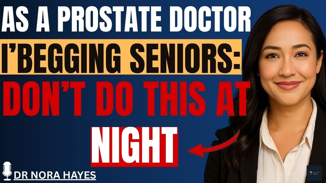 As a PROSTATE DOCTOR, I WARN SENIORS this habit enlarges your prostate!