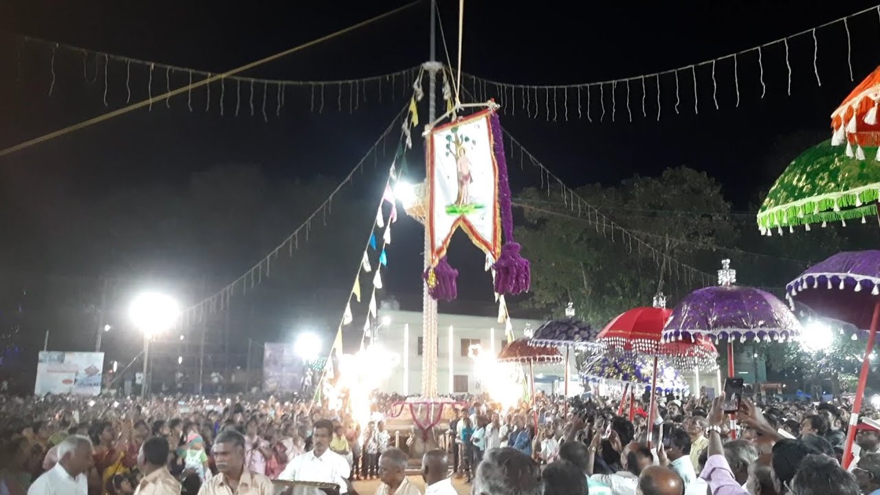 மாடத்தட்டுவிளை புனித செபஸ்தியார் ஆலய திருவிழா கொடியேற்றம் 