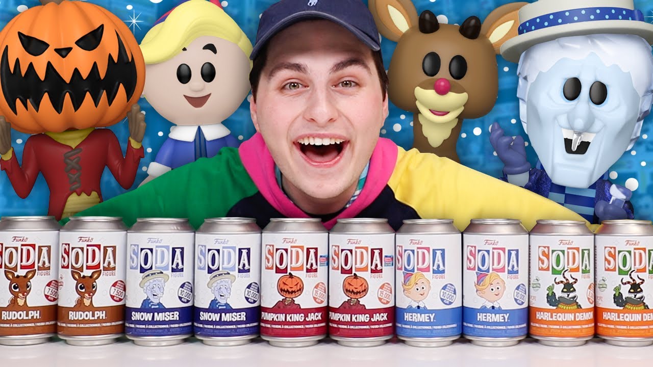 Unboxing 12 Christmas Funko Sodas!