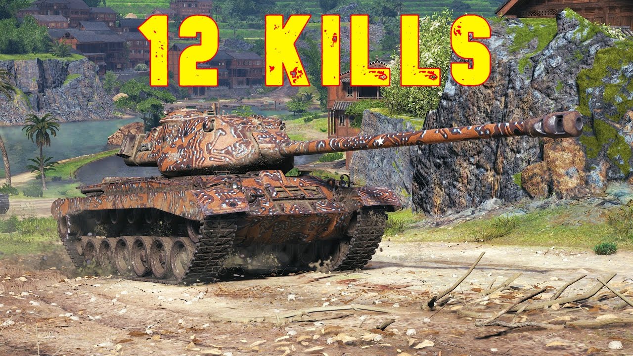 World of Tanks M46 Patton - 12 Kills