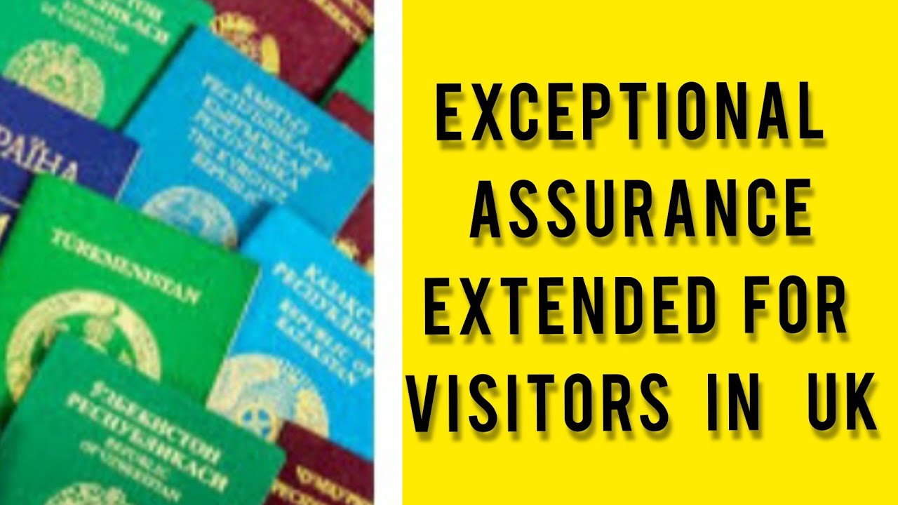 13.11.20|| EXCEPTIONAL ASSURANCE  EXTENDED FOR  VISITORS IN UK