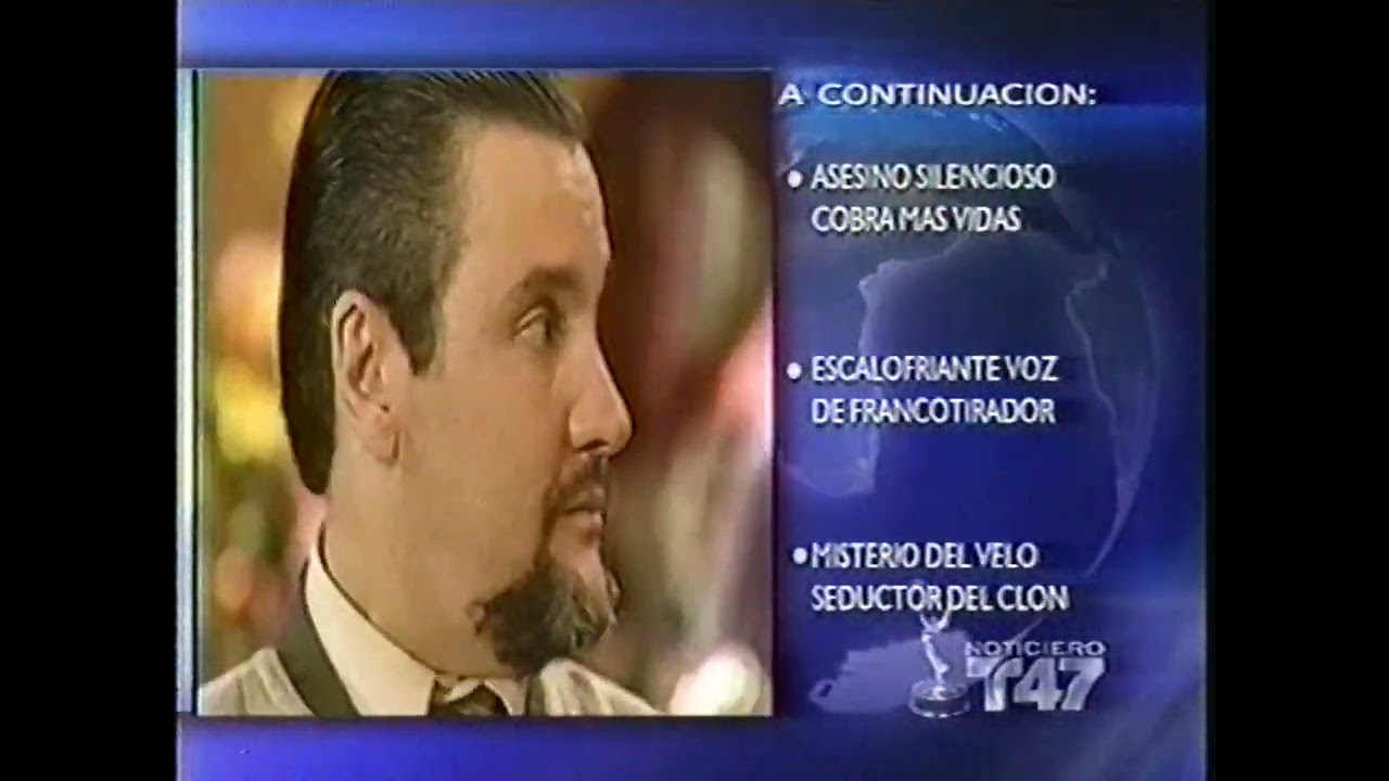WNJU (Telemundo) split-screen credits [November 1, 2002]
