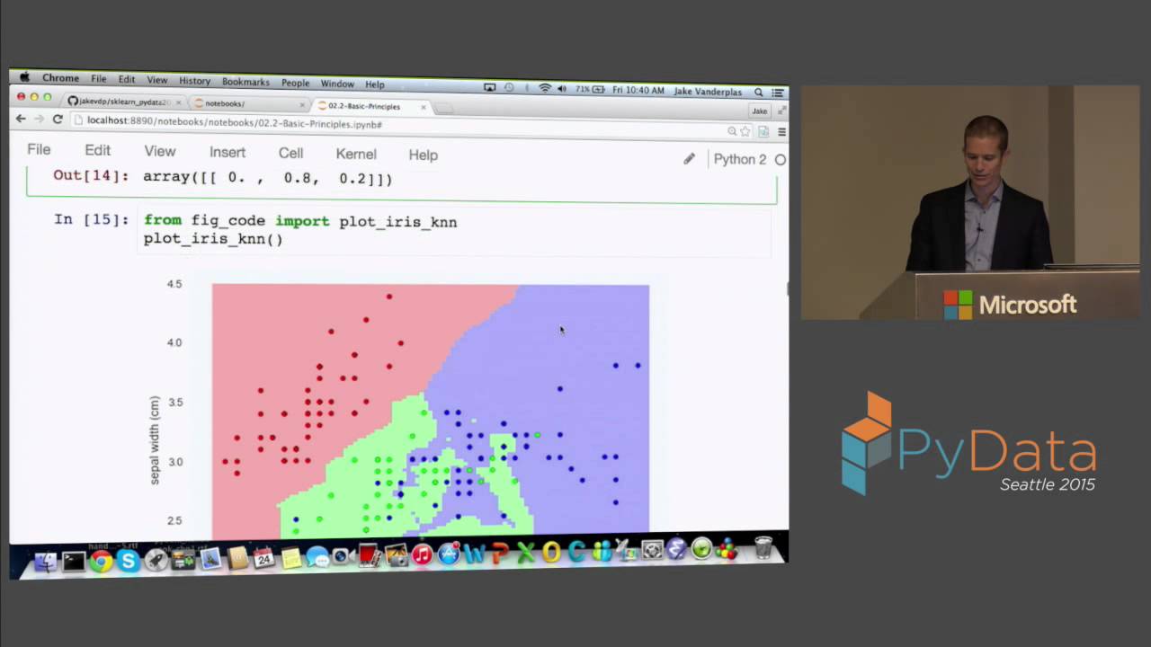 Jake VanderPlas: Machine Learning with Scikit Learn