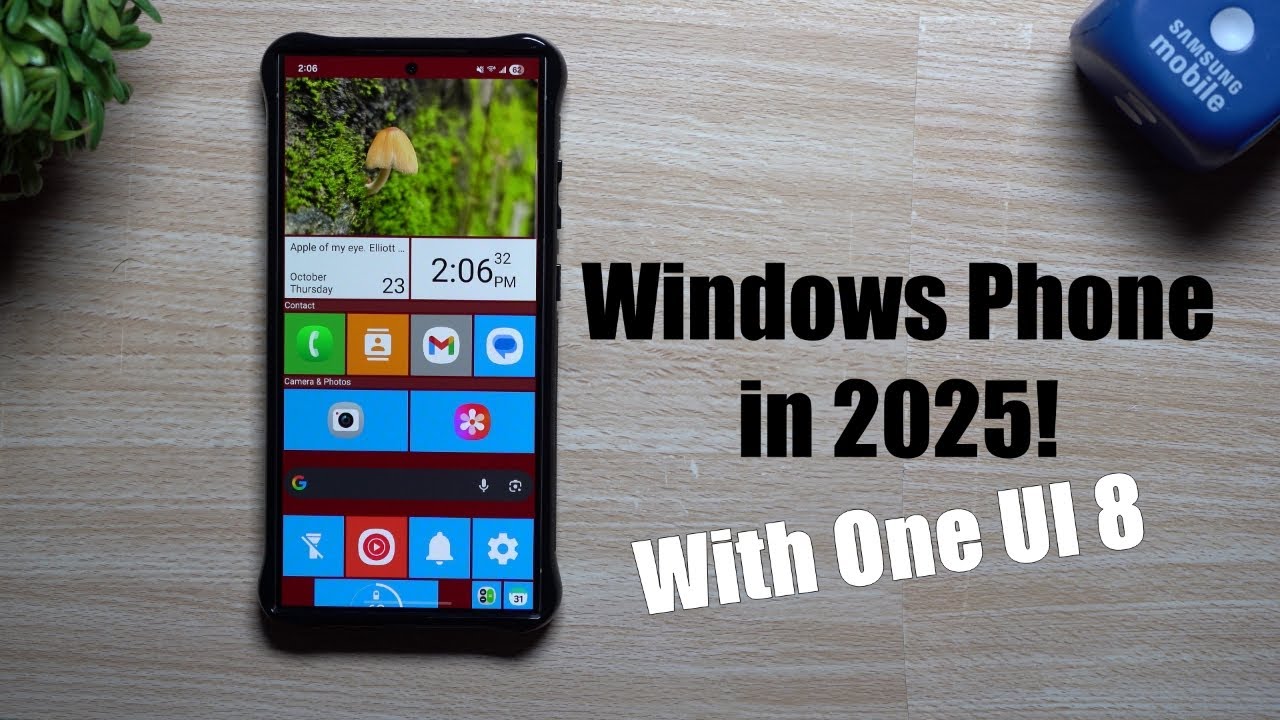 Samsung Windows Phone в 2025 году с One UI 8