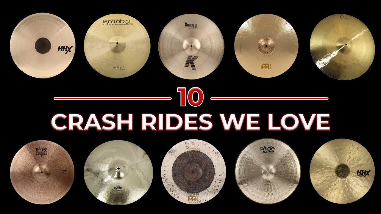 10 тарелок Crash Ride — какая подойдет вам лучше всего?