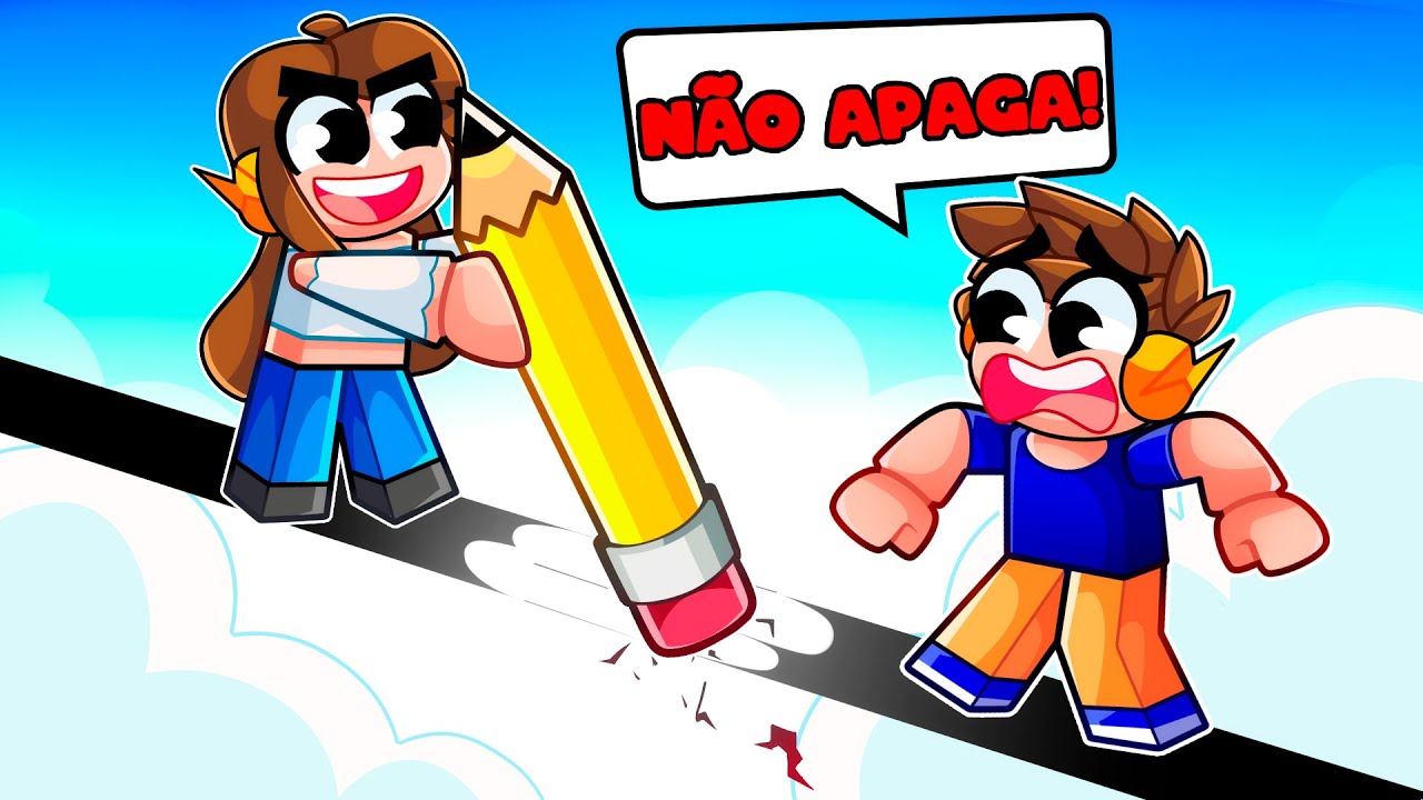 DESENHE o CAMINHO para GANHAR no Roblox!