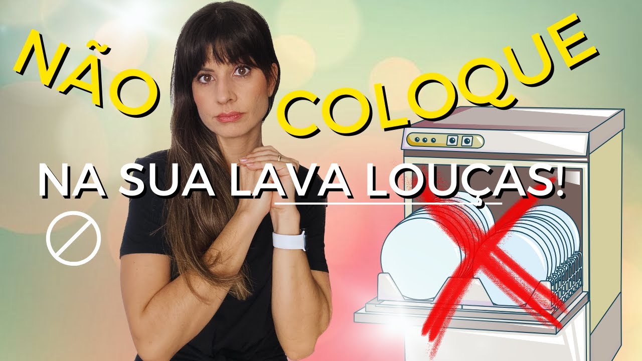 Eu levei 3 anos para descobrir O QUE EU N&Atilde;O POSSO COLOCAR NA LAVA-LOU&Ccedil;AS!