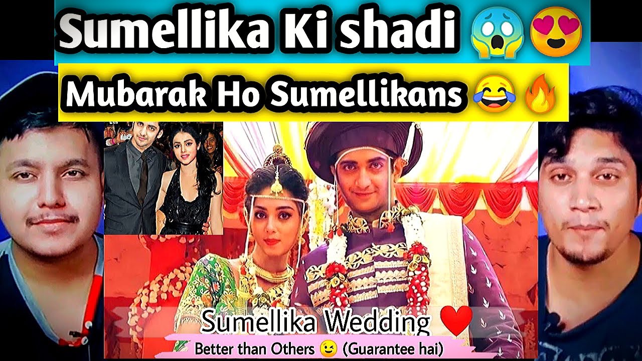 Pakistani reaction : Sumellika Wedding 👰💍🤵💒 | Sumedh Mudgalkar & Mallika Singh | Dab Reaction
