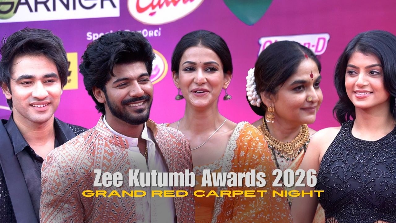 Zee Kutumb Awards 2026 Red Carpet ✨ Zee TV Celebs Ki Glamorous Entry | Grand TV Night