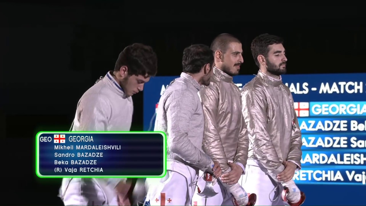 2018 Wuxi World Championships -  MS Team 3rd Place HUN v GEO