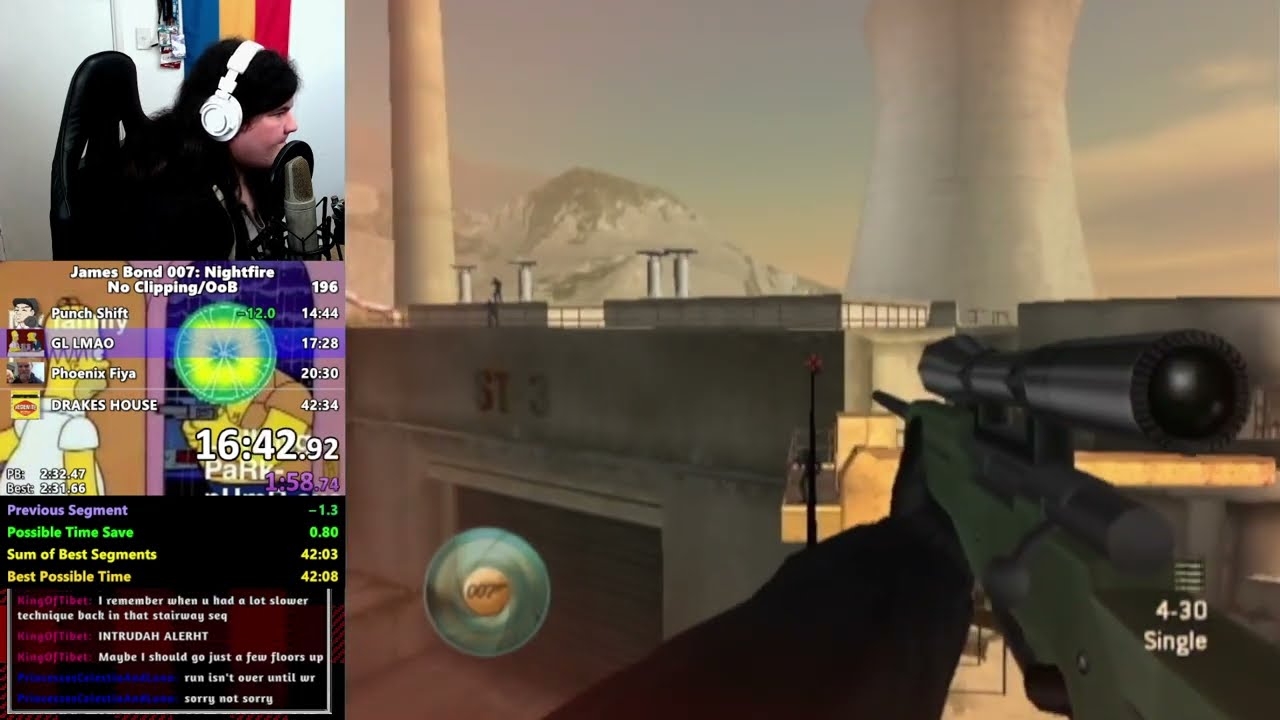 007 Nightfire No Clipping / Glitchless Speedrun in 