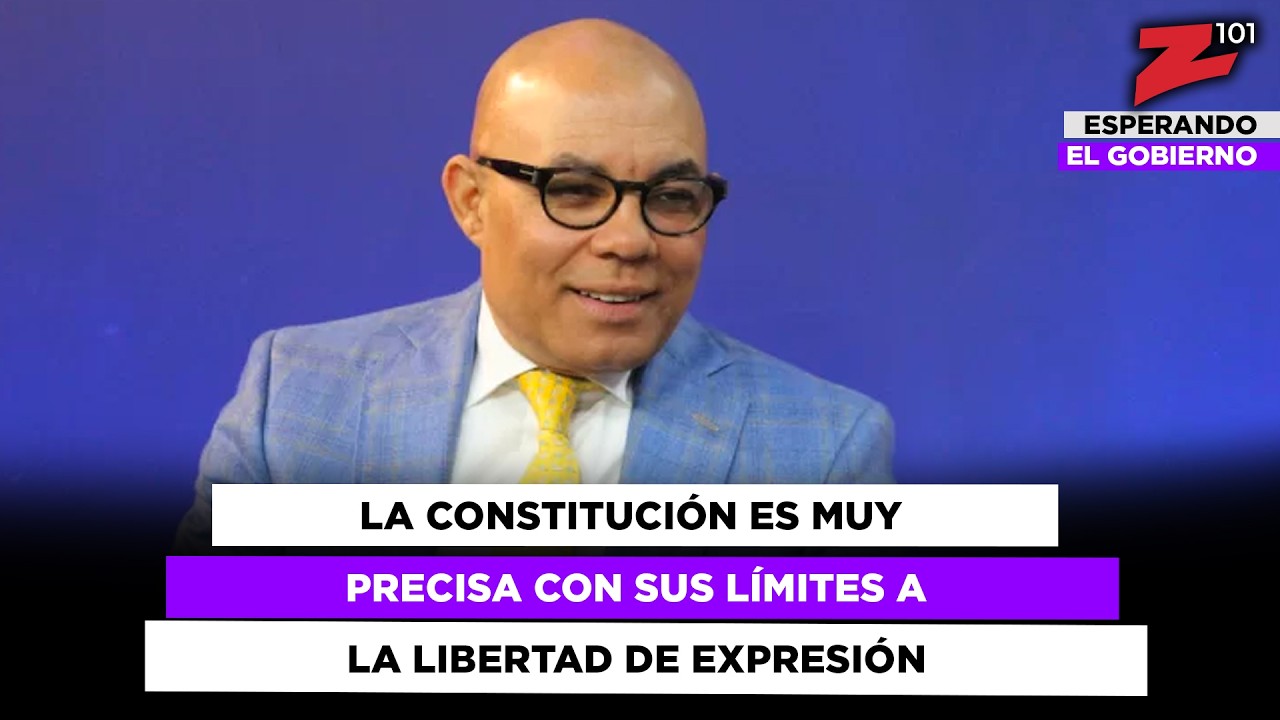 Cristóbal Rodríguez: La constitución es muy precisa con sus límites a la libertad de expresión
