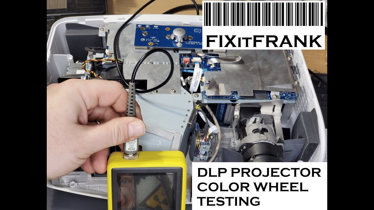 How to Check a DLP Projector Color Wheel