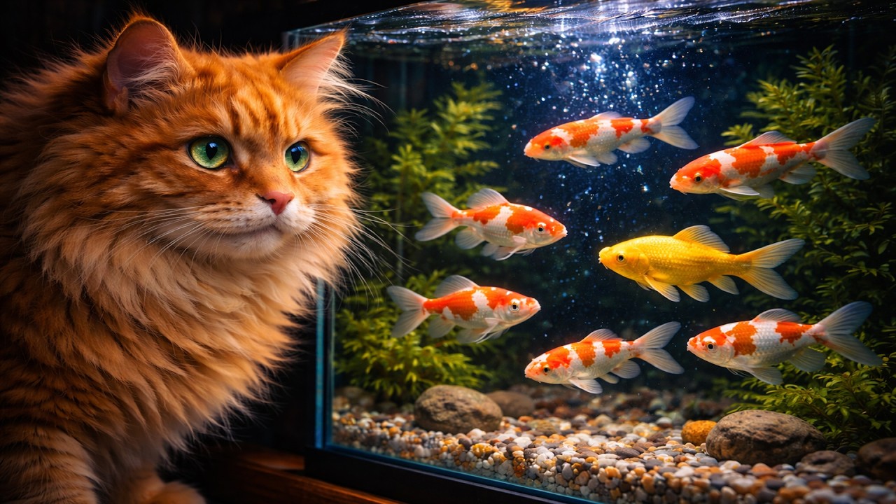 🔴 LIVE Cat TV Fish Tank 🐟 | Fish for Cats to Watch (4K HDR, No Music)
