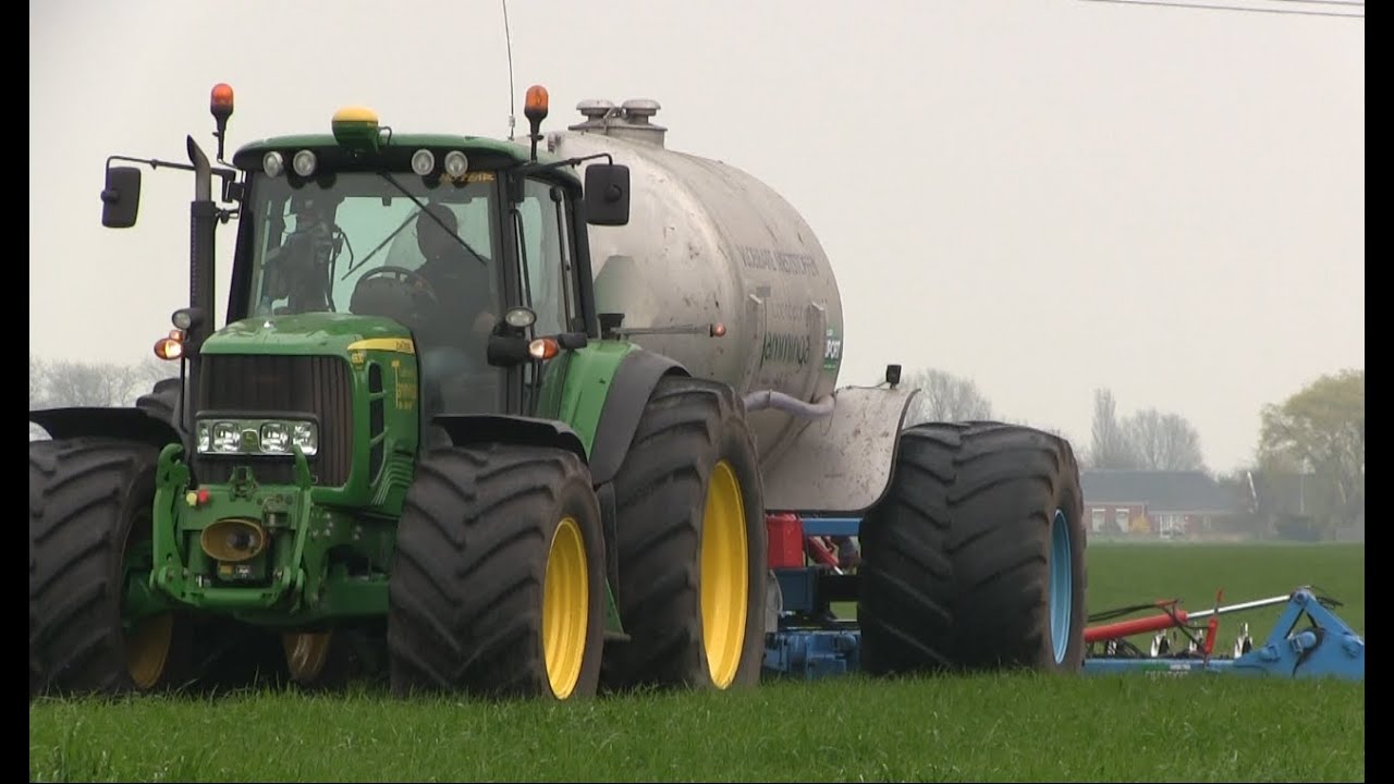 Loonbedrijf Tamminga met DUPORT spaakwiel injecteur