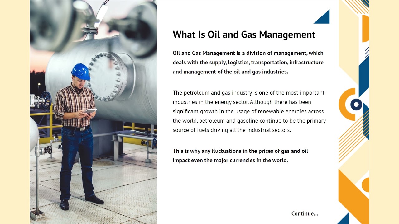 Oil and Gas Management