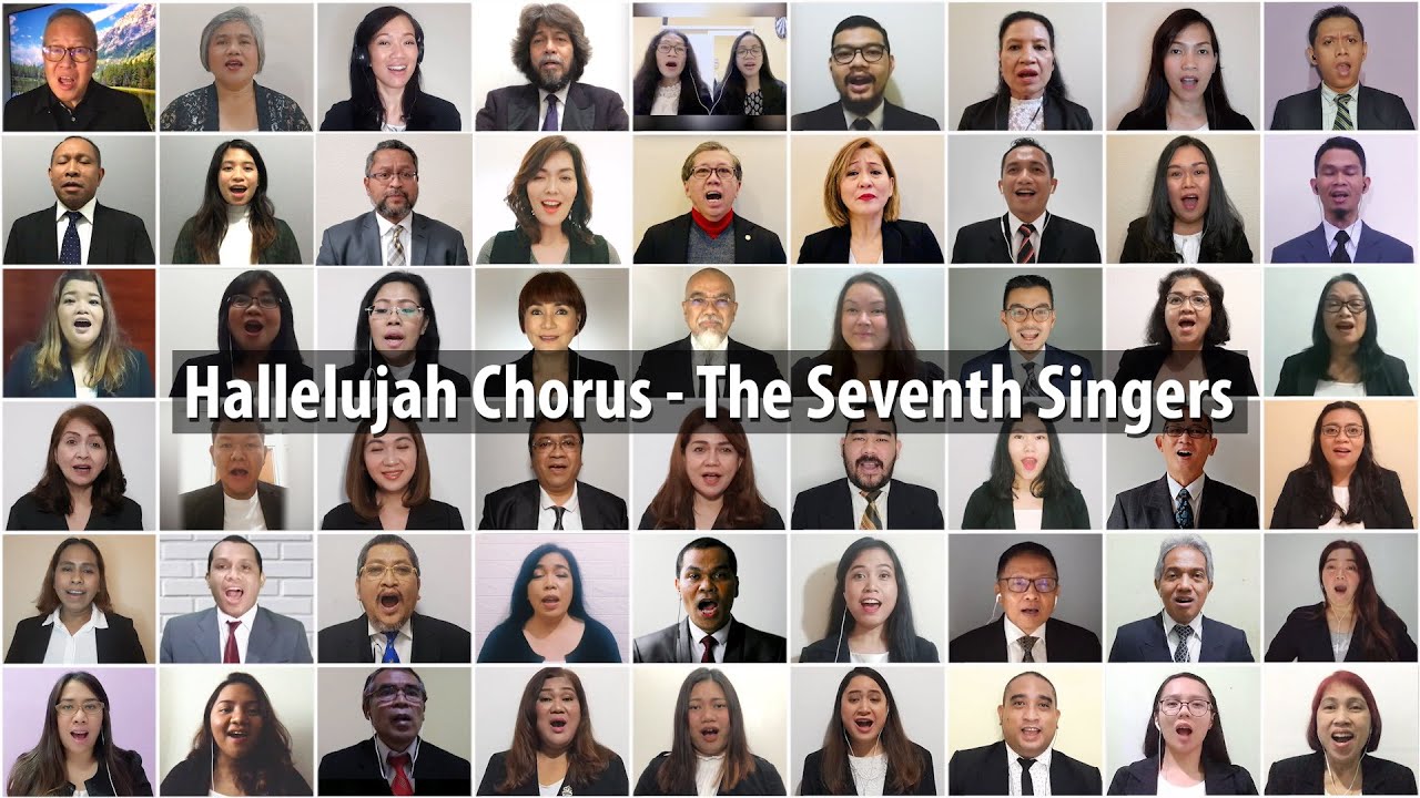 Hallelujah Chorus   The Seventh Singers Virtual Choir