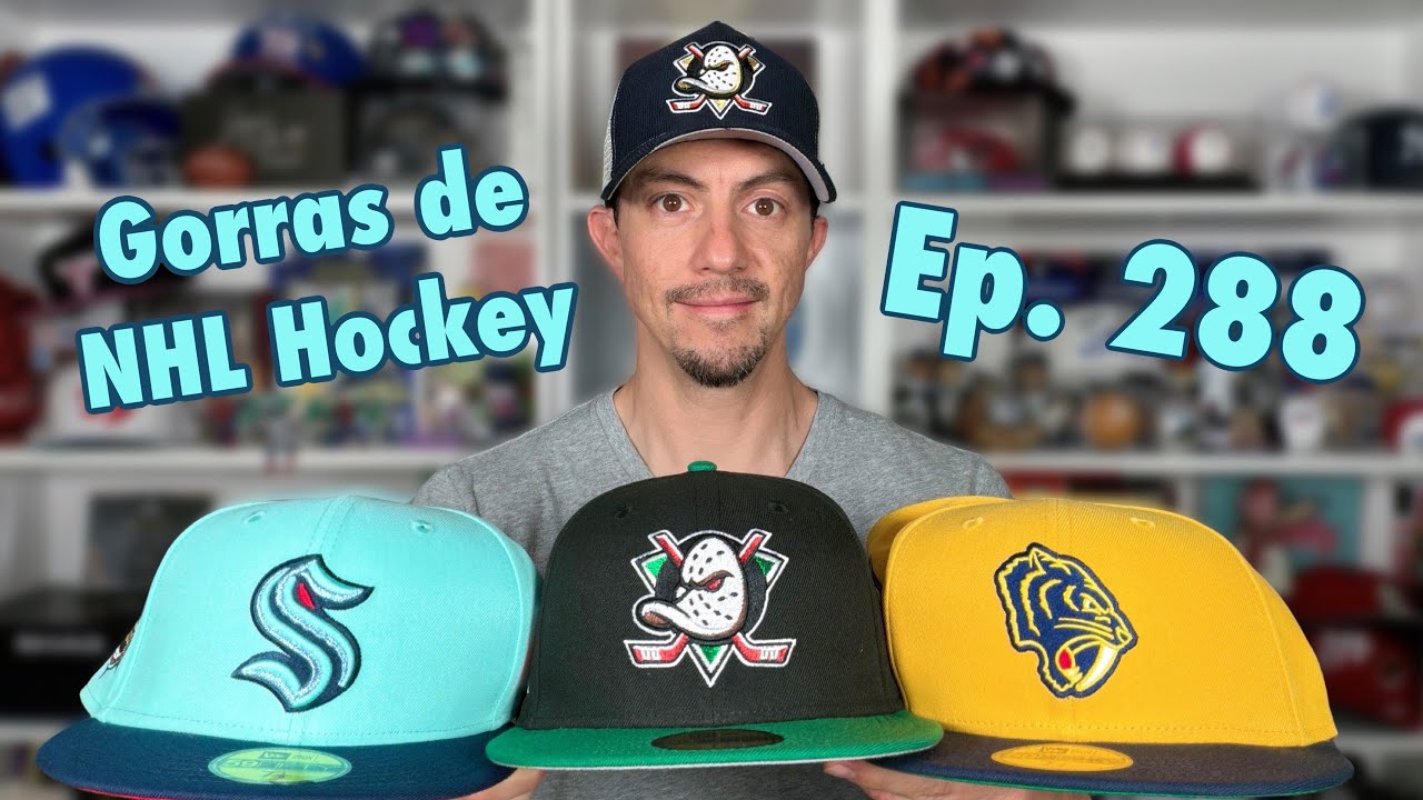 Gorras New Era de NHL (Ducks, Rangers, Kraken, Predators)