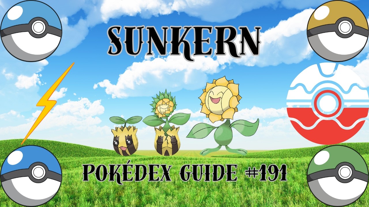 Полная запись в Покедексе: Санкерн | Характеристики, способности, эволюция