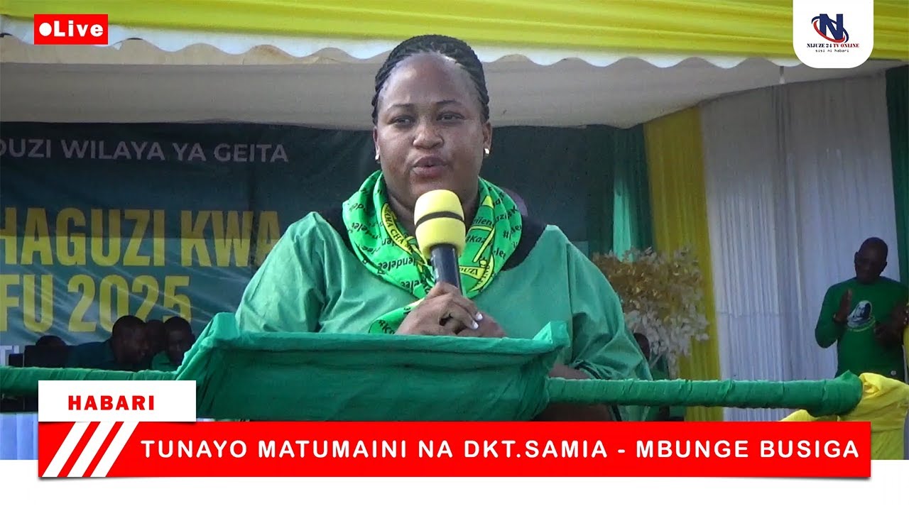 TUNAYO MATUMAINI MAKUBWA NA DKT.SAMIA SULUHU HASSAN - MBUNGE ROSE BUSIGA.