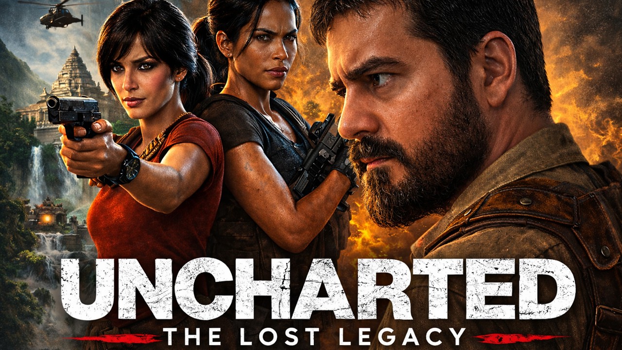 AO VIVO - UNCHARTED: THE LOST LEGACY - Modo História | Ep05