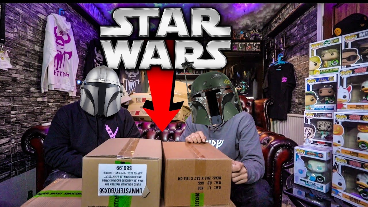 Unboxing $90 Star Wars Funko Pop MYSTERY BOX is it worth it?