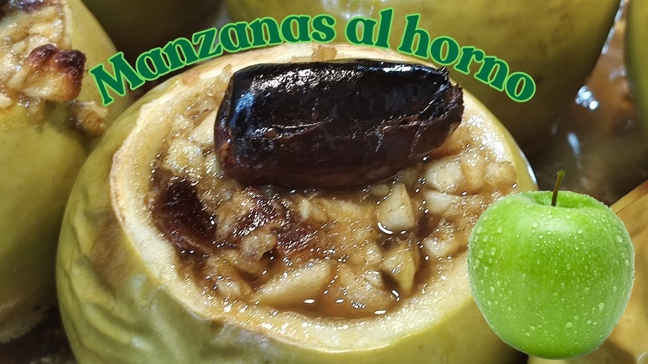Manzanas al Horno Estilo Árabe: Un Dulce Secreto de Dátiles, Canela y Azahar.