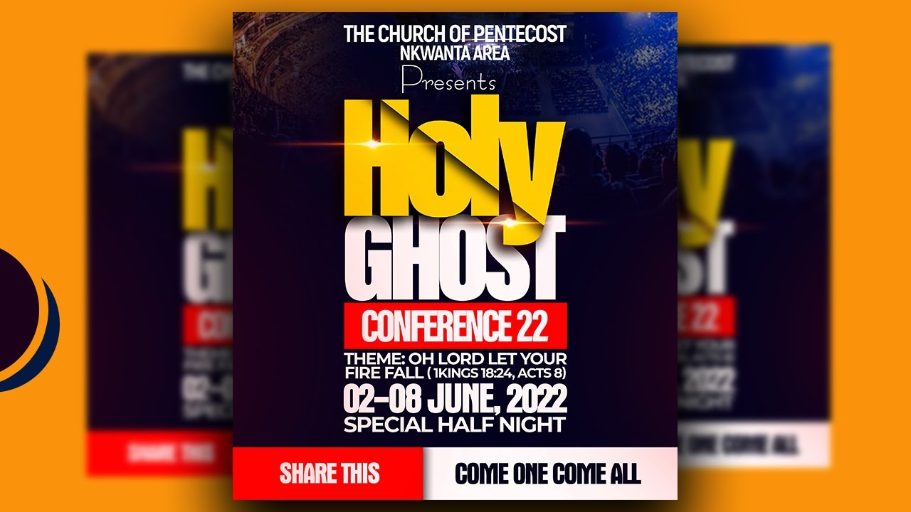 How To Design a 2022 CHURCH FLYER IN PHOTOSHOP | Photoshop Tutorial