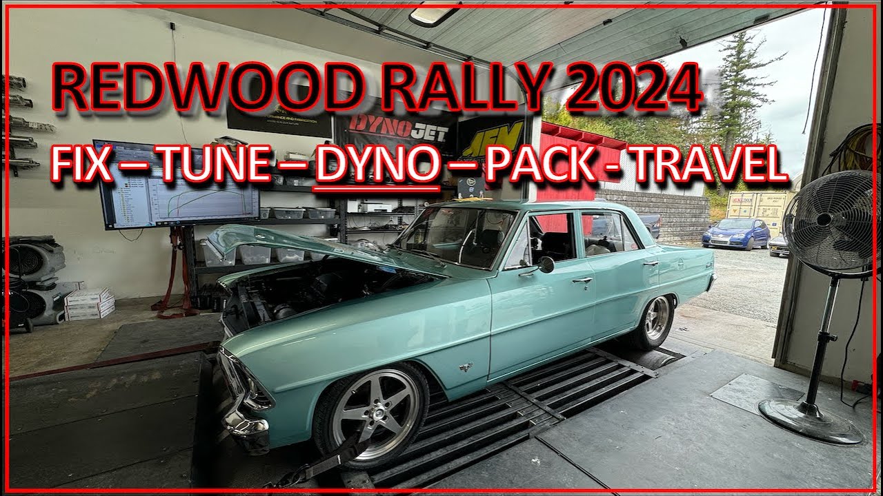 Redwood Rally 2024 - Prep, Dyno, and Travel!