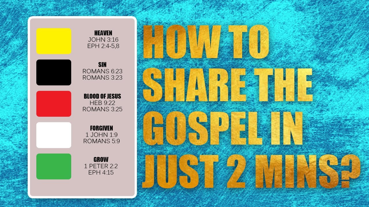How to share the gospel in just 2 mins? (Tagalog)