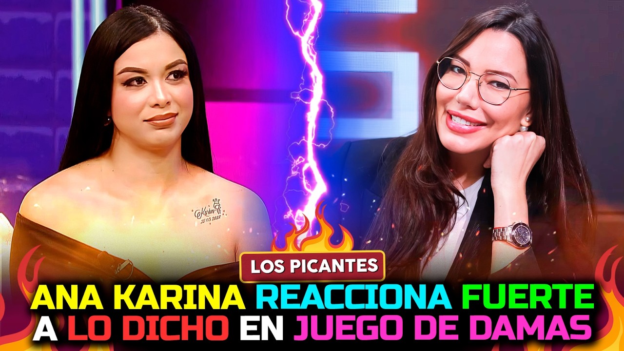 Ana Karina reacciona fuerte a lo dicho en Juego de Damas | VIVE EL ESPECTÁCULO