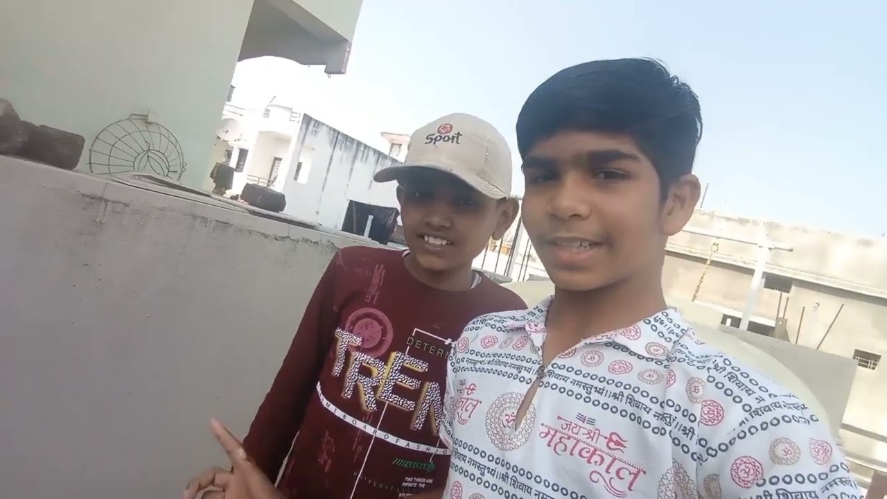 Challenge with my brother 😀✨