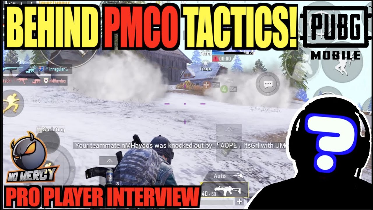 Interviewing Pro PMCO Player GANKSY Insider Secrets & More PUBG MOBILE