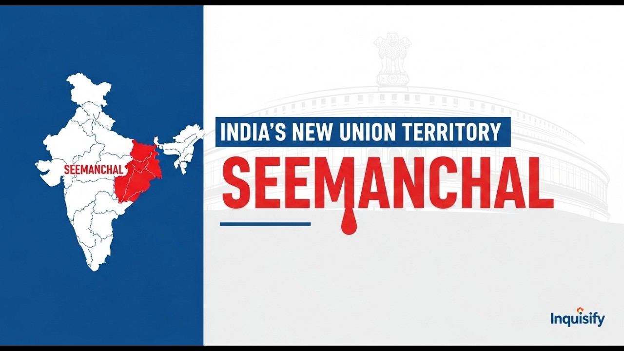 New Map of Bihar-Bengal? Seemanchal UT: India's Masterstroke! | Inquisify